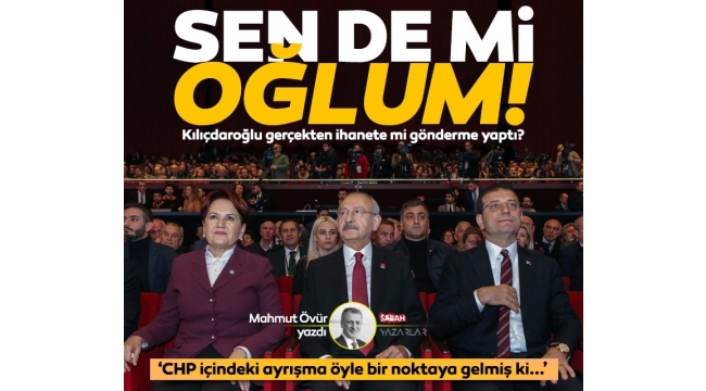 İmamoğlu’na ‘evlat’ hatırlatması uyarı mı?
