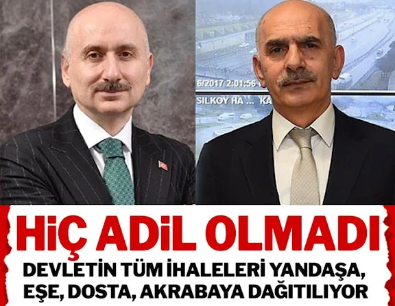 Hiç adil olmadı! Herkes mi yolunda ?