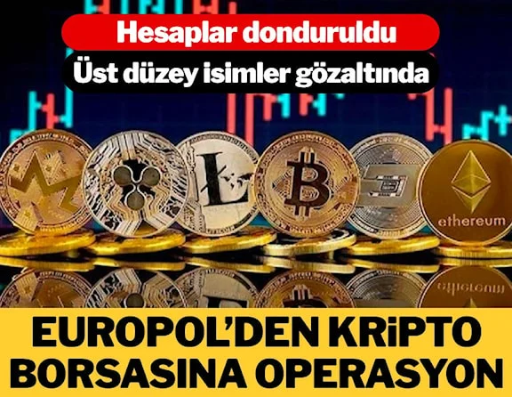 Europol’den kripto para borsası Bitzlato’ya operasyon! Hesaplar donduruldu
