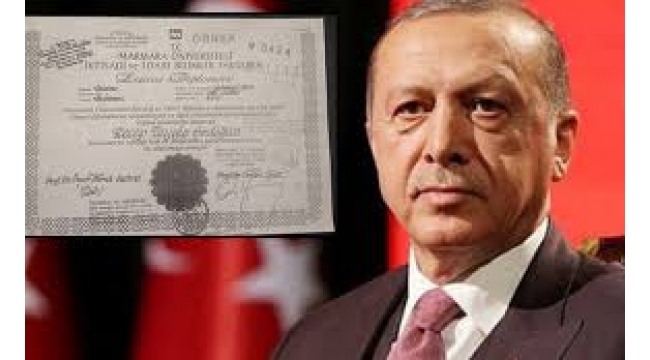 Erdoğan’ın diploma belgelerini Hürriyet yayınladı