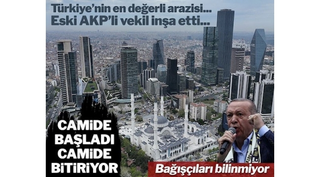 Erdoğan’dan seçime saatler kala cami açılışı…