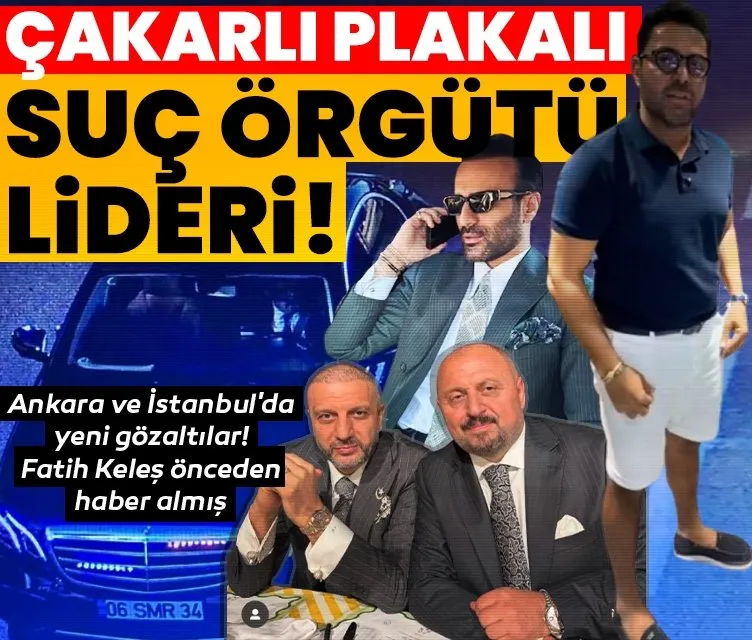Çakarlı plakalı suç örgütü lideri! Fatih Keleş’ten itiraf gibi suç duyurusu