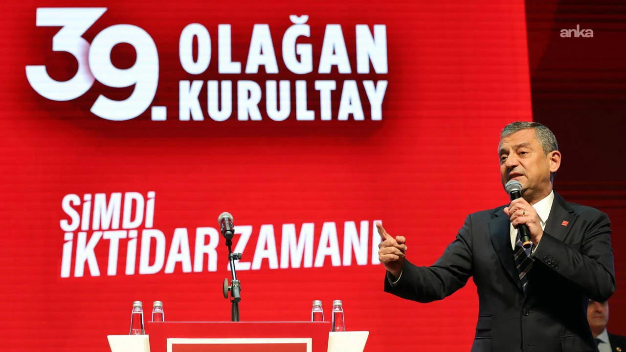 Özgür Özel'den teşekkür konuşması: "Türkiye’ye gösterdiniz ki Cumhuriyet Halk Partisi iktidara hazırdır" 