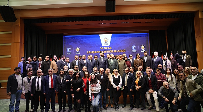 AK Parti İstanbul’dan Çalışan Gazeteciler Günü’ne Özel Program