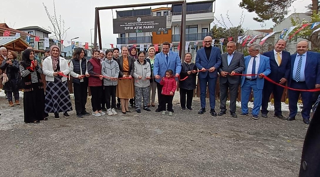 Marmaraereğlisi Belediye Başkanı Onur Bozkurter Sözünü Tuttu: Sıfır Atık Parkı Hizmete Açıldı