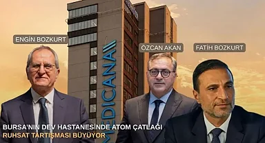 Bursa'nın dev hastanesinde atom çatlağı: Ruhsat tartışması büyüyor.