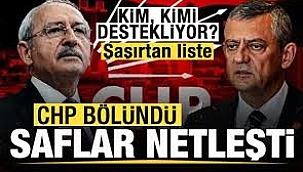 CHP bölündü! Saflar netleşti! Kim, kimi destekliyor? Listede sürpriz isimler