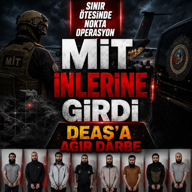 MİT’ten sınır ötesinde DEAŞ operasyonu