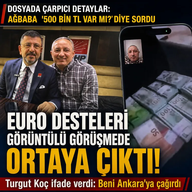 Veli Ağbaba soruşturmasında Turgut Koç’un 500 bin TL beyanı dosyaya girdi